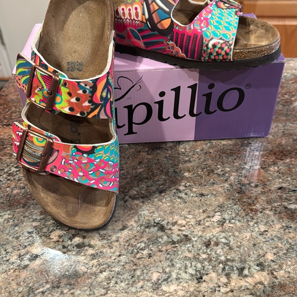 Papillio Multicolor Patterned Sandals